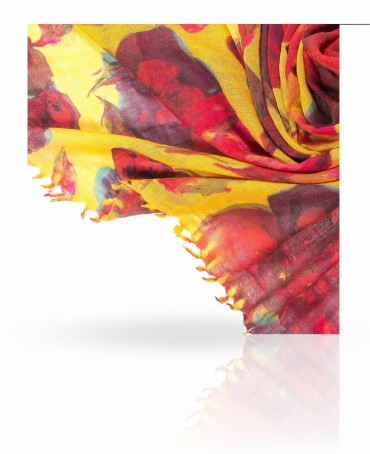 Палантин Женский W-BIGFLOWER/YELL